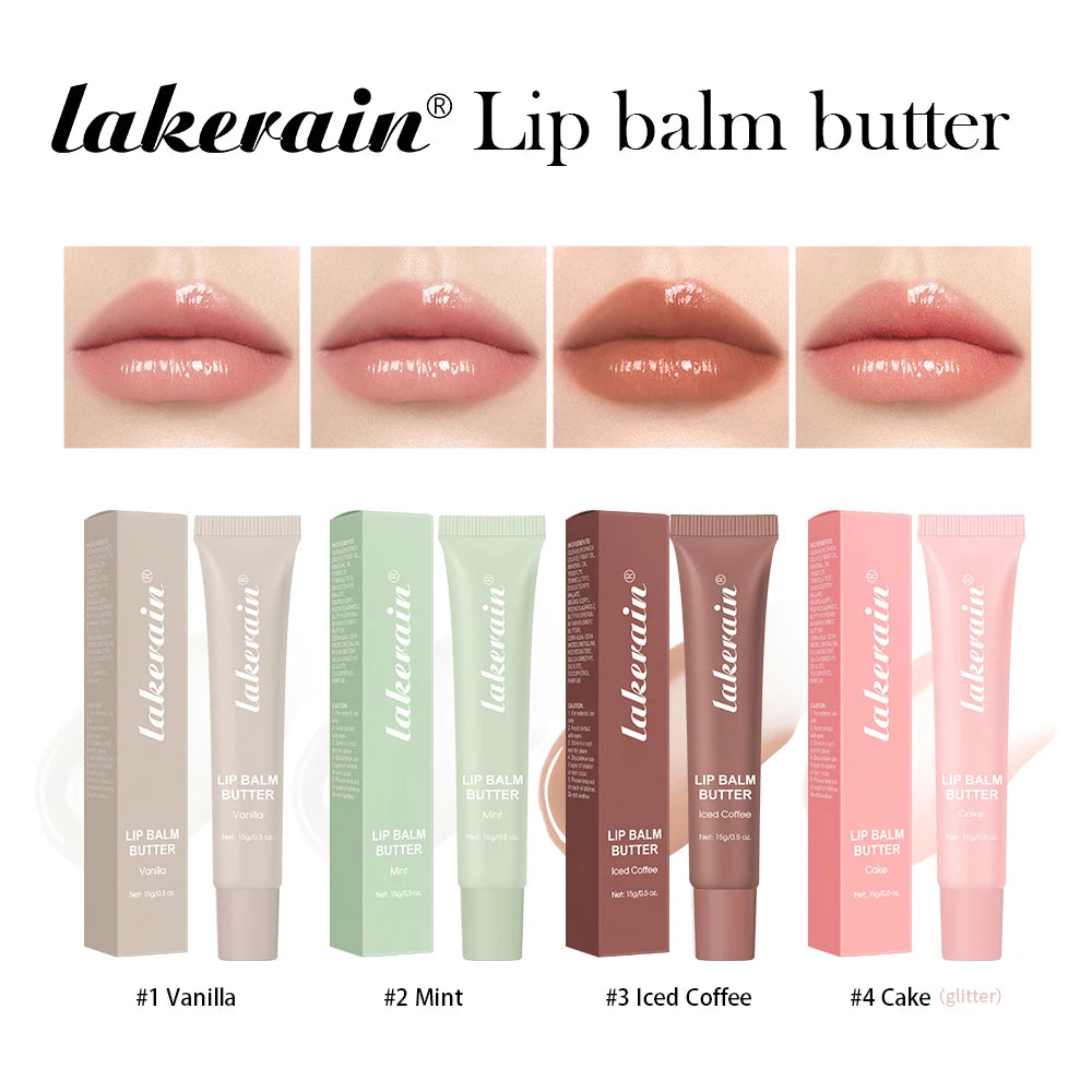 Hydrating Moisturizing Lip Butter Gloss for Dry Cracked Lips