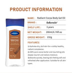 Radiant Cocoa Body Gel Oil for Hydrated Glowing Skin