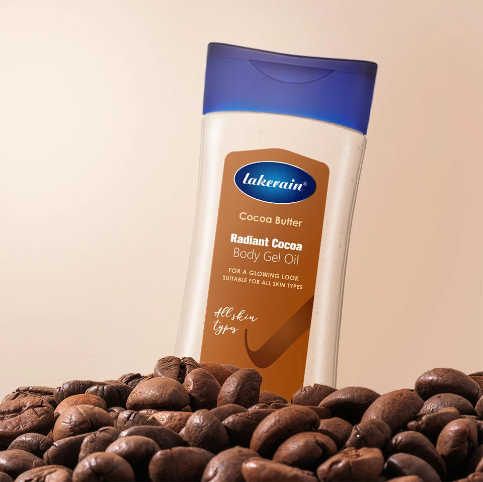 Radiant Cocoa Body Gel Oil for Hydrated Glowing Skin