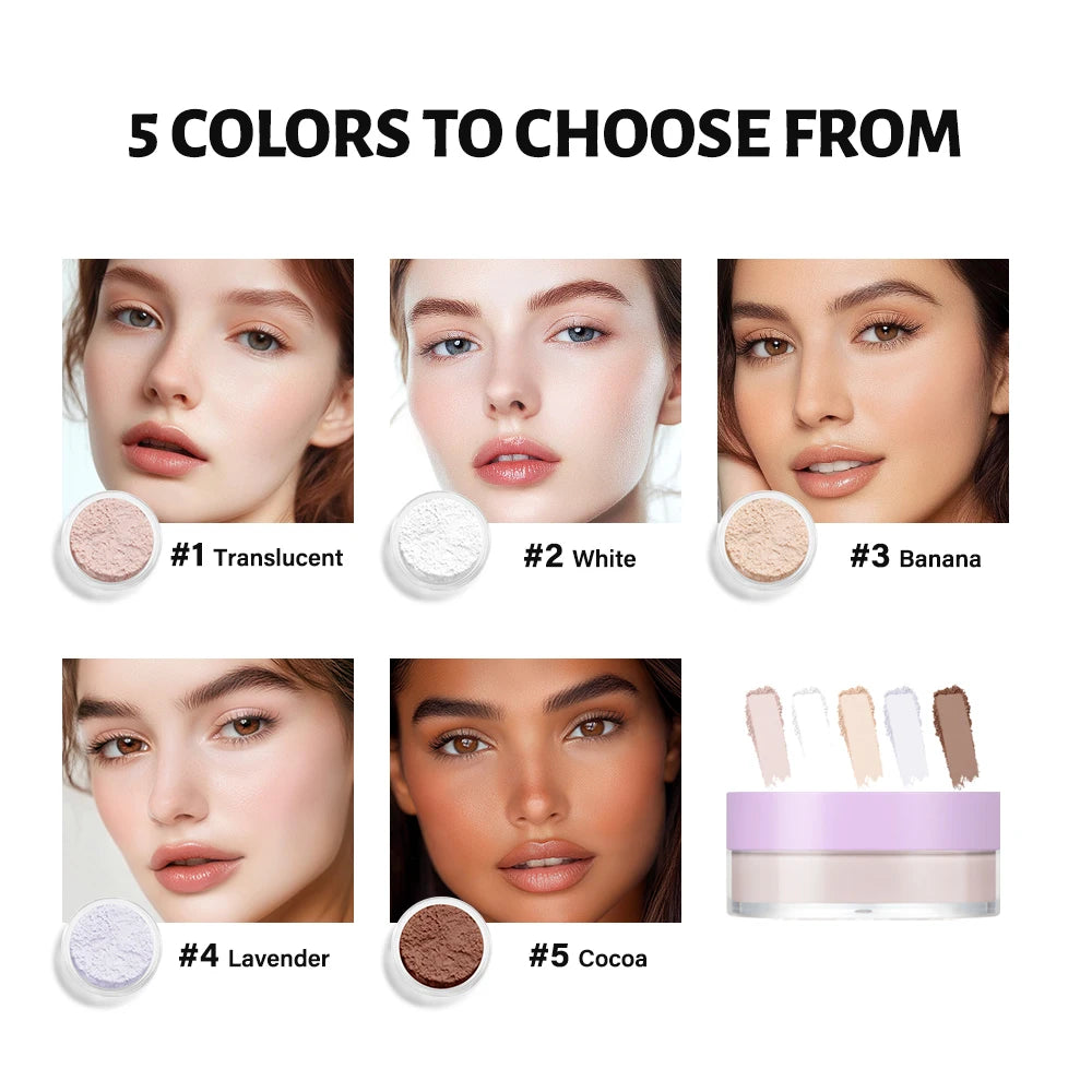 Oil-Control Matte Setting and Baking Face Powder