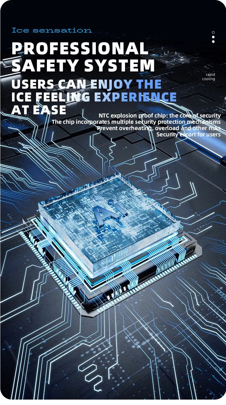 Portable Semiconductor Cooling Handheld Fan - 15