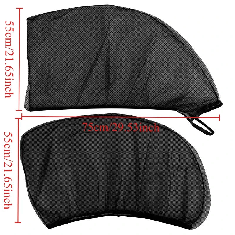 Breathable Car Window Sun Shade and Mosquito Mesh