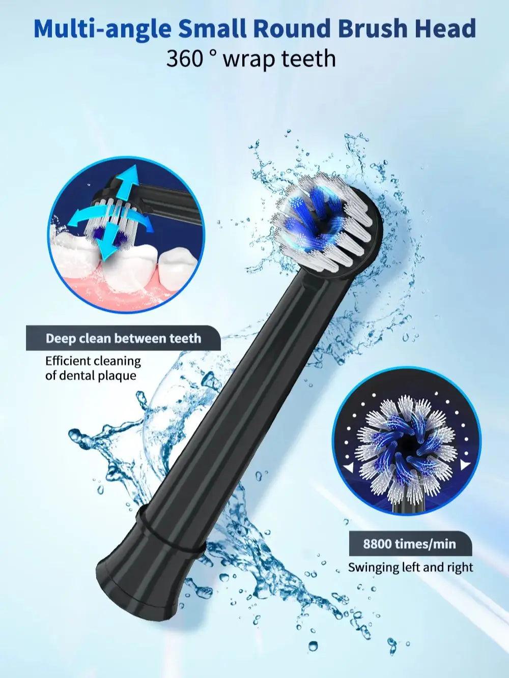 Replacement Electric Toothbrush Heads
