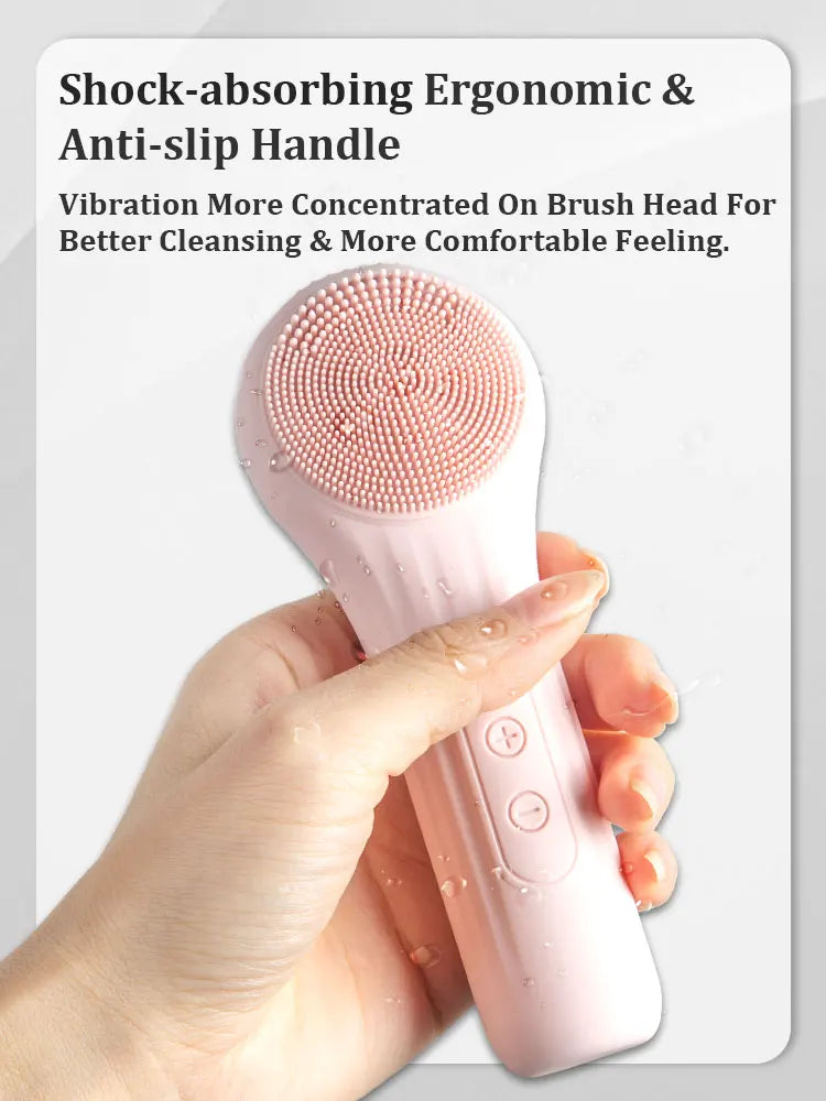 Electric Sonic Facial Cleansing and Exfoliating Brush