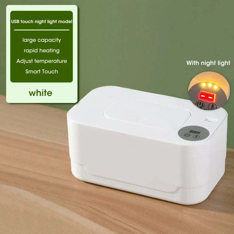 Portable Baby Wipe Warmer with LED Temperature Display - 21