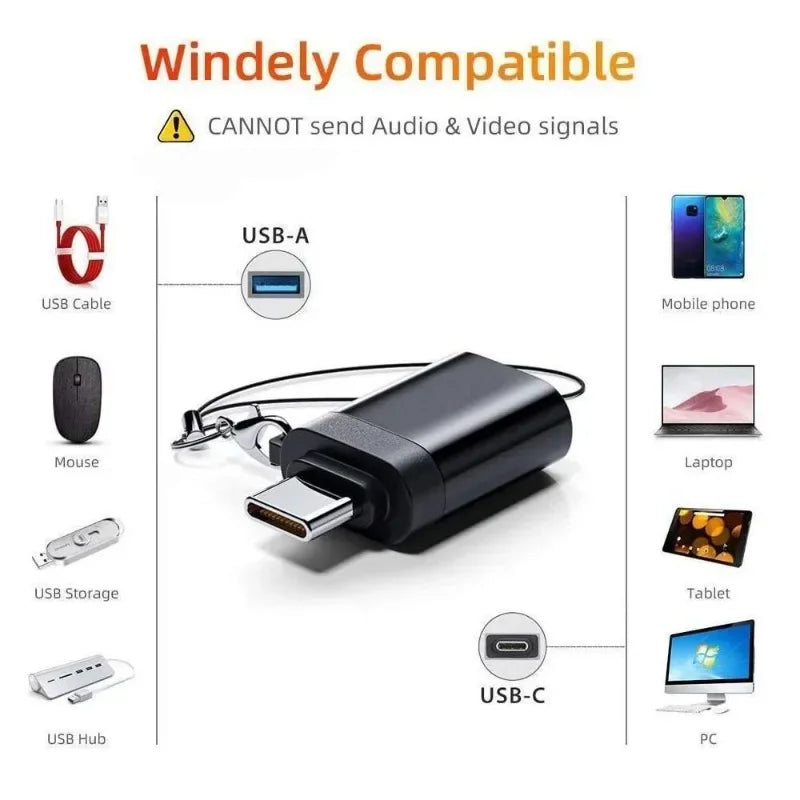 USB-C to USB 3.0 OTG Data Adapter - 5