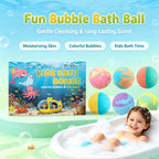 Kids Moisturizing Fizzy Bath Bomb Gift Set
