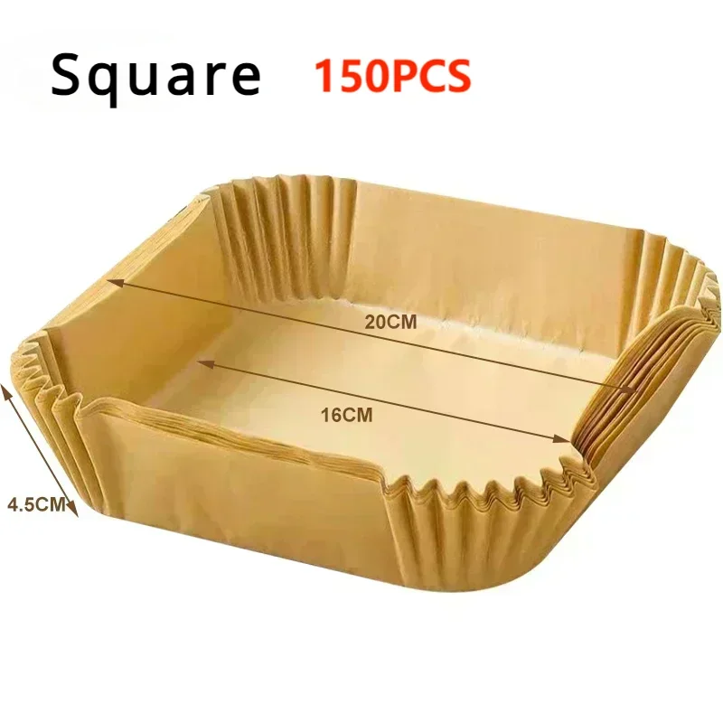 Disposable Non-Stick Air Fryer Parchment Paper Liners