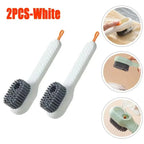 Multifunctional Liquid Dispensing Cleaning Brush