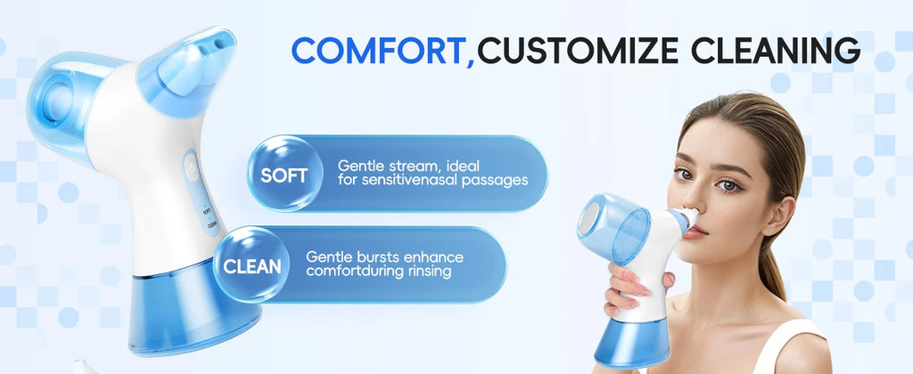 Electric Sinus Rinse Machine for Nasal Congestion Relief