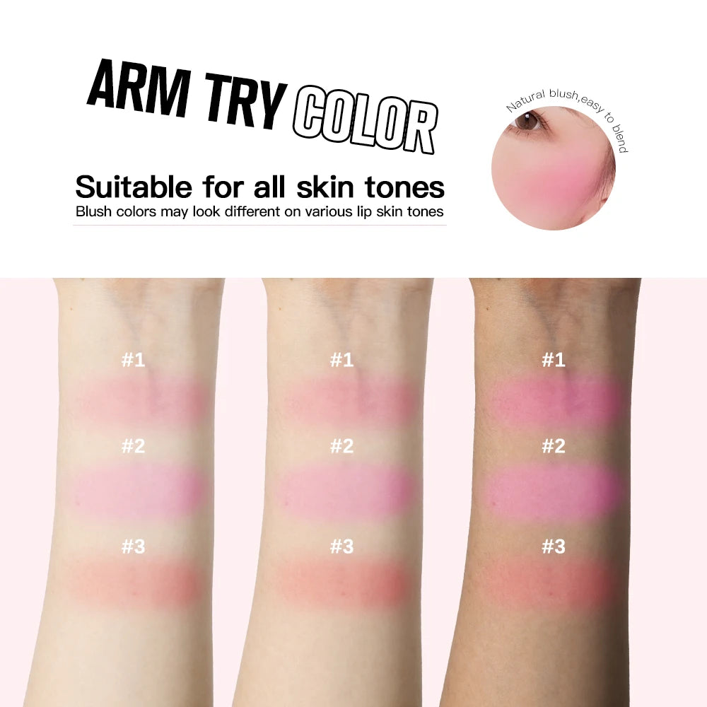 Long-Lasting Cream Butter Blush for Natural Radiant Glow