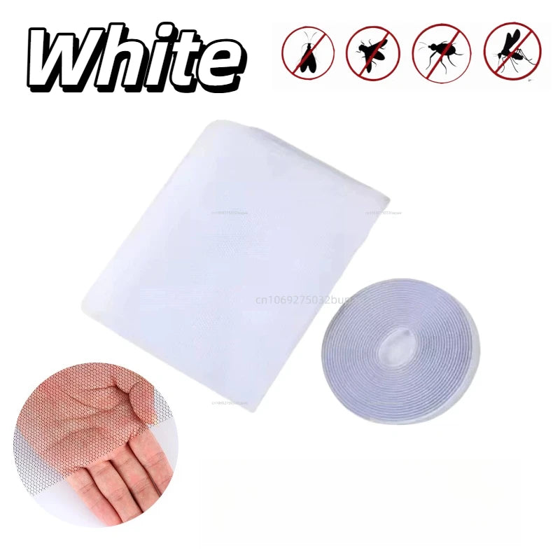 DIY Adhesive Window Mosquito Net Screen Mesh - 14