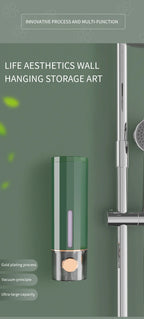 Wall-Mounted Manual Soap Dispenser for Bathroom