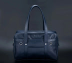 Japanese Style PU Leather Student Tote Bag for School and Daily Use