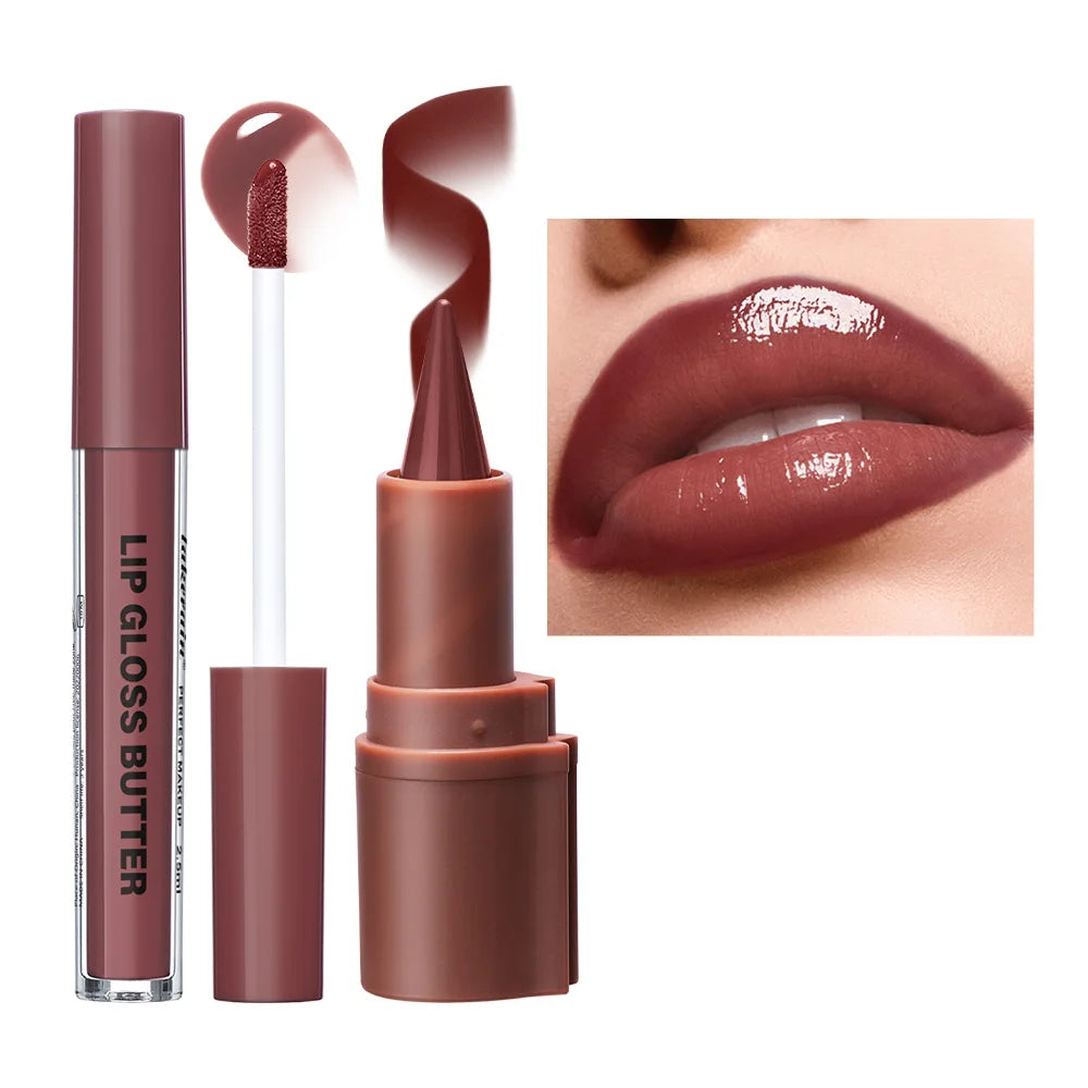 Hydrating Water Lip Stain and Gloss Duo Set