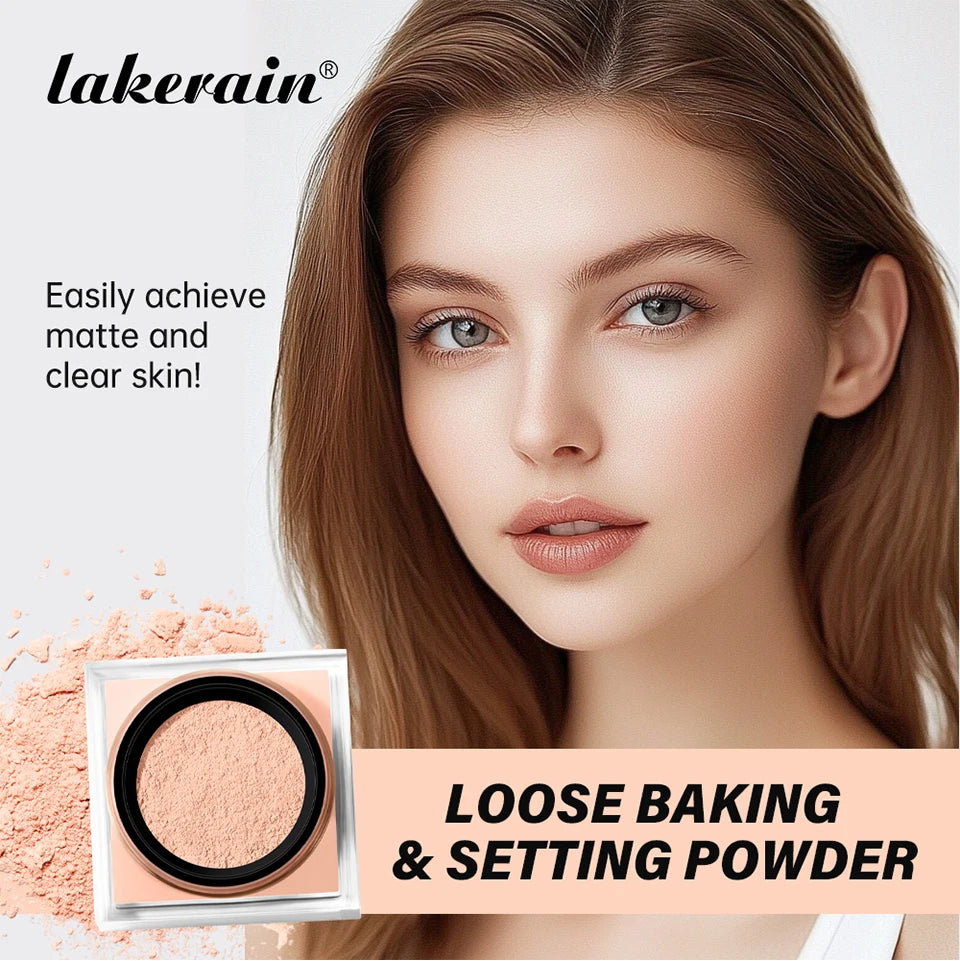 Matte Finish Oil Control Loose Baking and Setting Powder