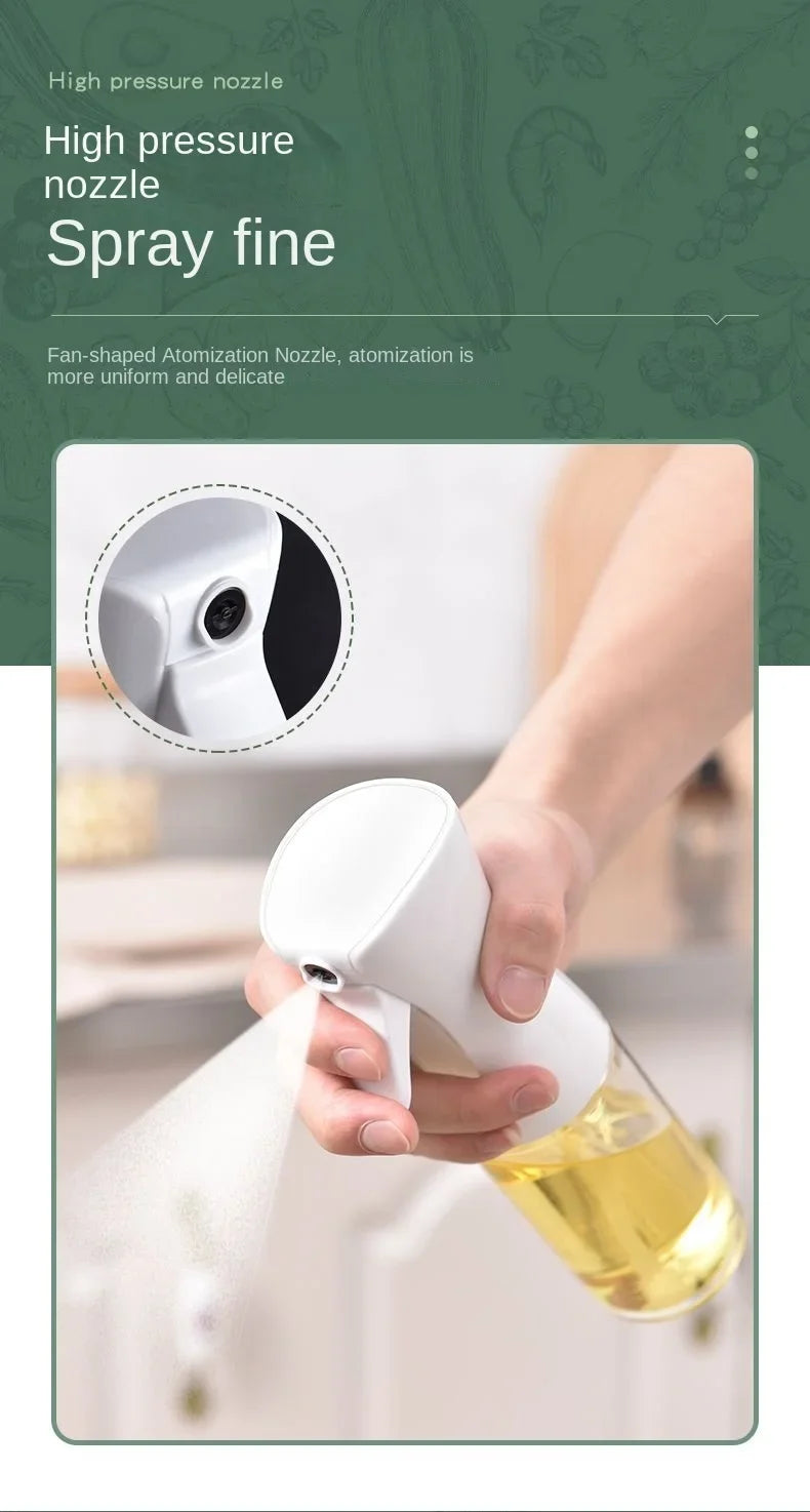 Refillable Oil Spray Bottle for Kitchen Cooking - 16
