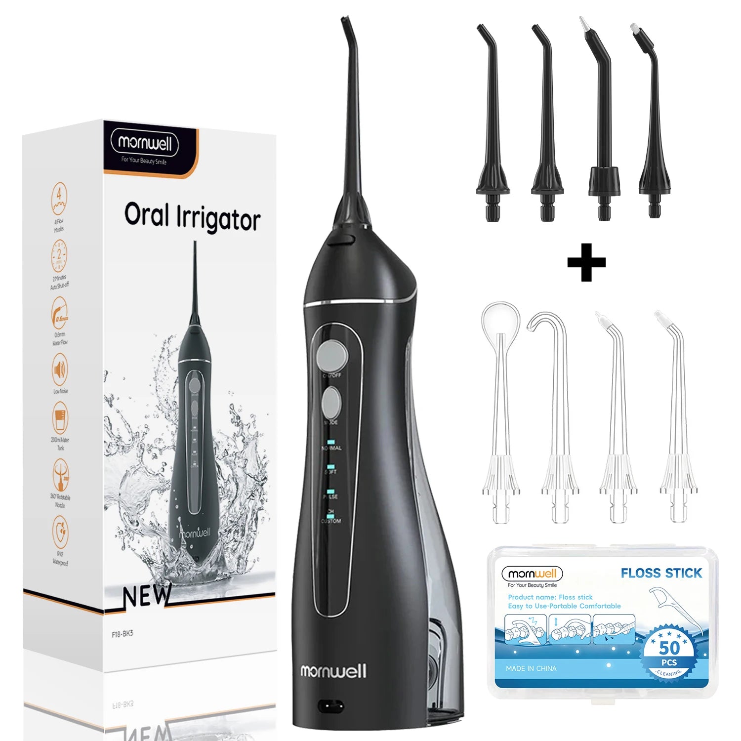 Portable Cordless Water Flosser for Teeth Cleaning - 13