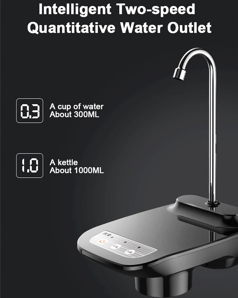 Automatic Rechargeable Electric Water Bottle Dispenser Pump