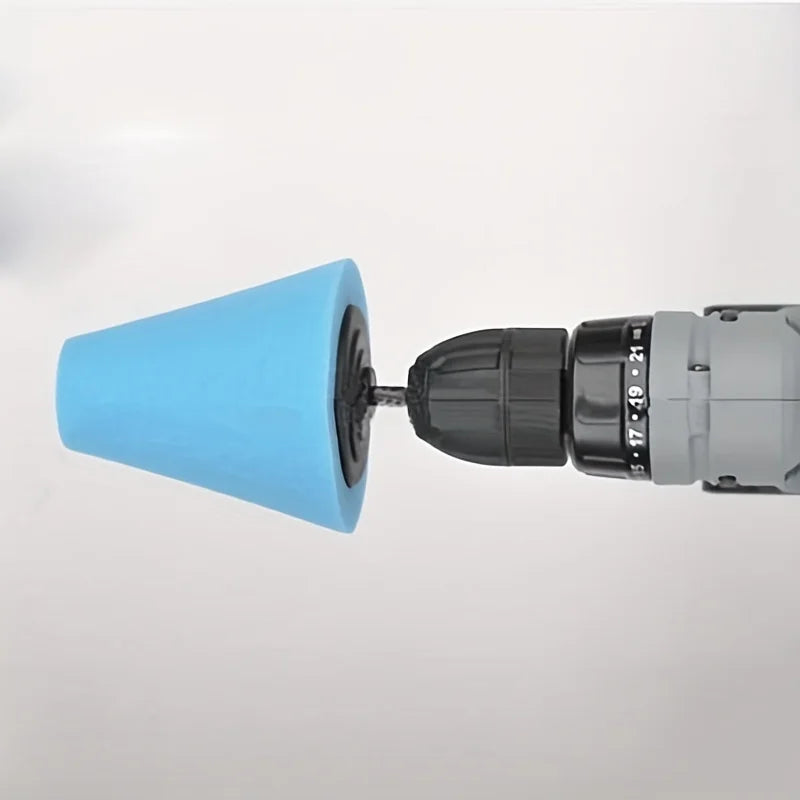 Conical Car Wheel Polishing Sponge for Drills - 2