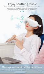 Rechargeable Eye Massager with Air Pressure and Heat