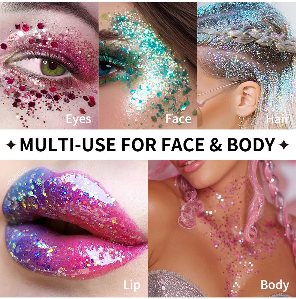 Waterproof Shimmer Glitter Stick for Face and Body - 11