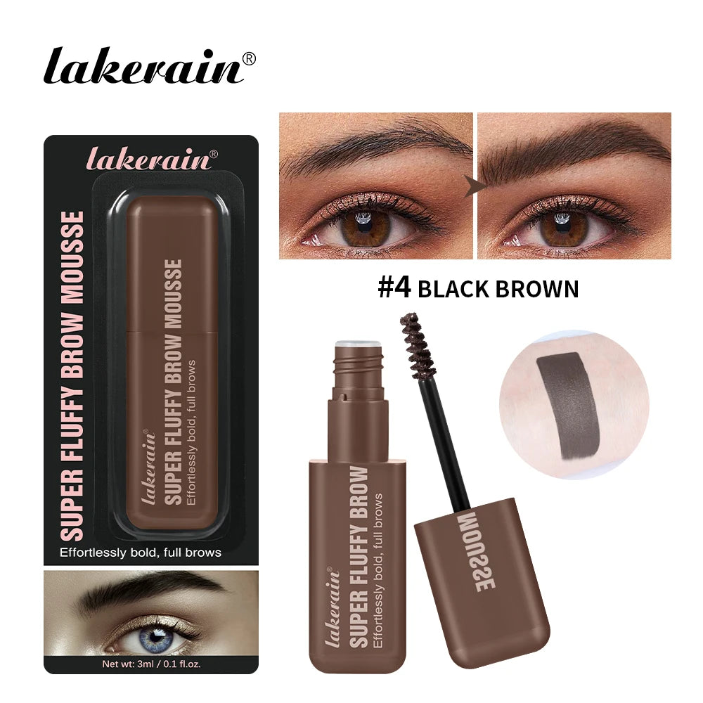 Volumizing Eyebrow Mousse Gel for Fluffy Brows
