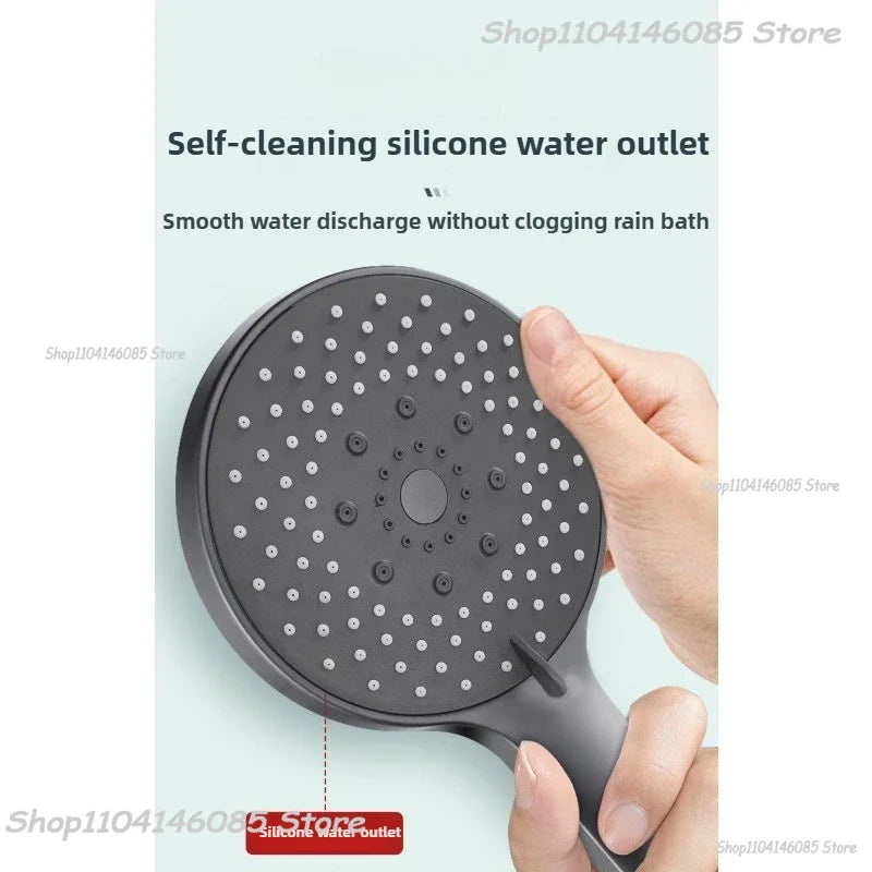 5-Mode Adjustable Handheld Water-Saving Shower Head