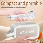 Portable Pressurized Shower Head for Travel and Home