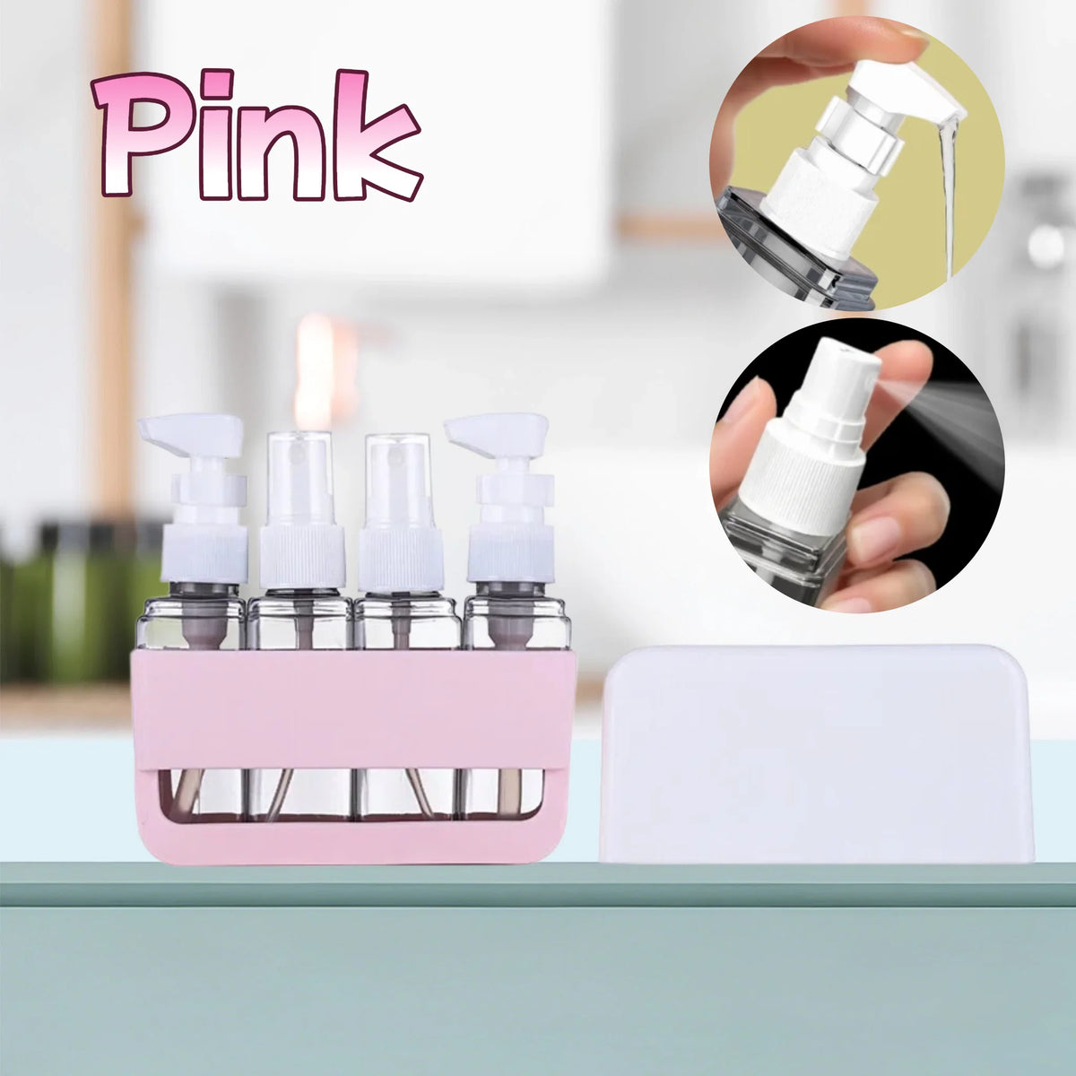 4-in-1 Portable Travel Liquid Dispenser