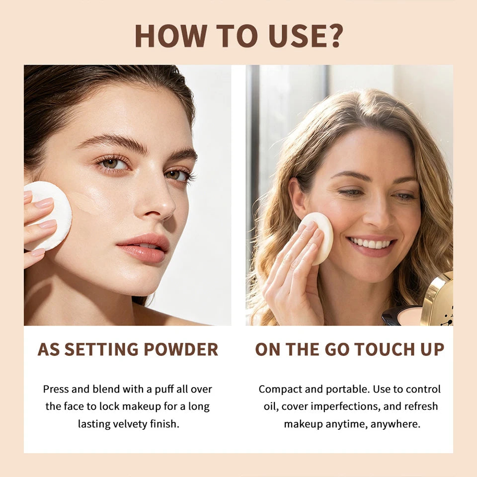 Double Layer Matte Setting Powder for Long-Lasting Oil Control - 14