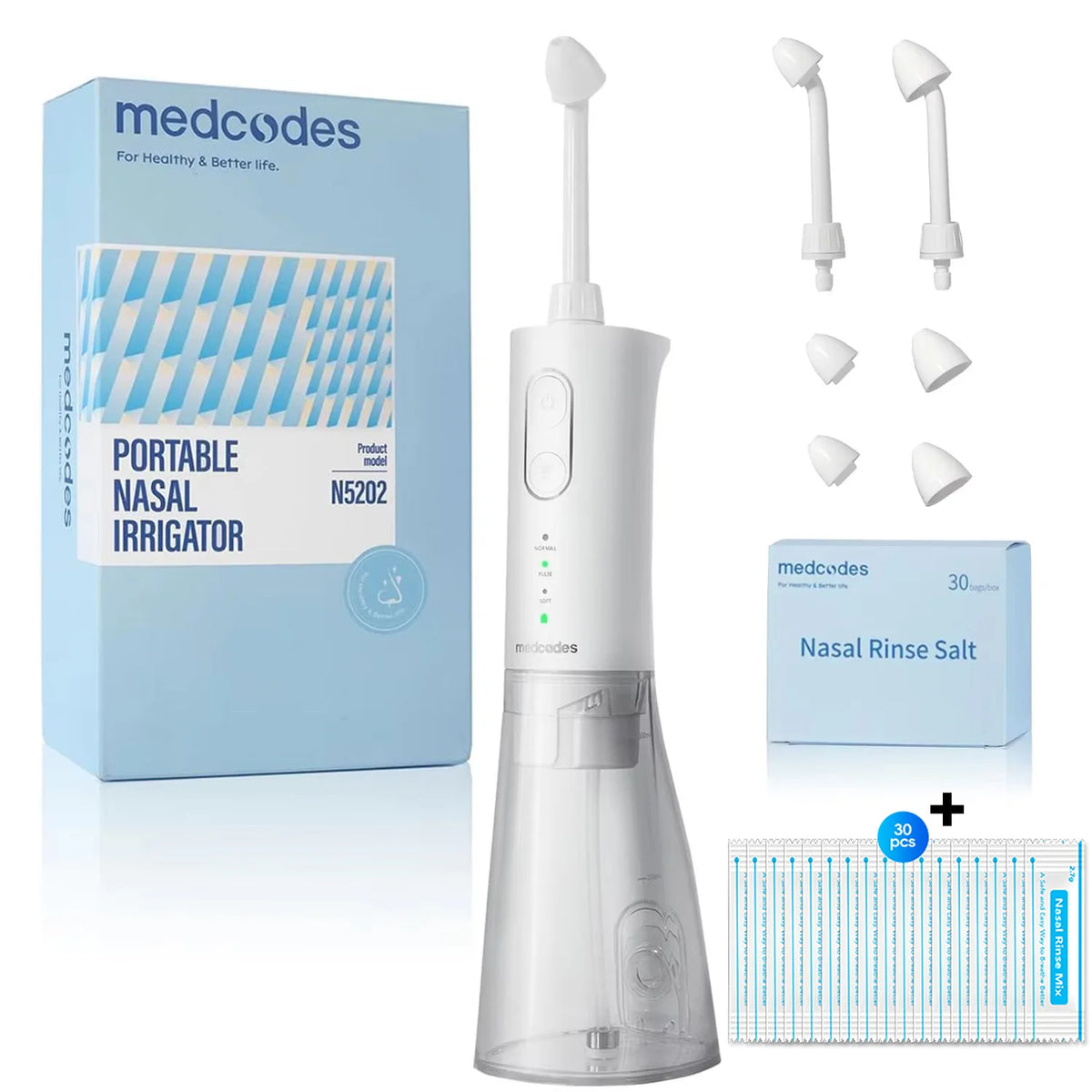 Portable Electric Nasal Irrigator for Sinus Relief