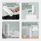 Portable Electric Travel Kettle for Hot Water and Drinks