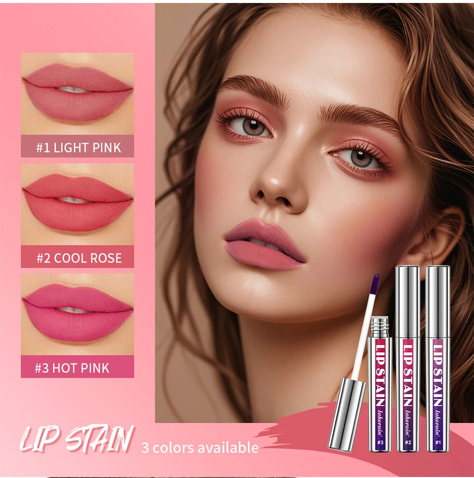 Waterproof Peel-Off Matte Lip Stain - 9