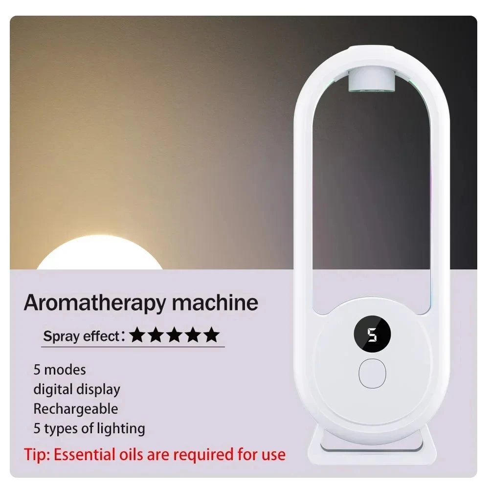 Automatic Essential Oil Scent Diffuser for Home Fragrance - 28