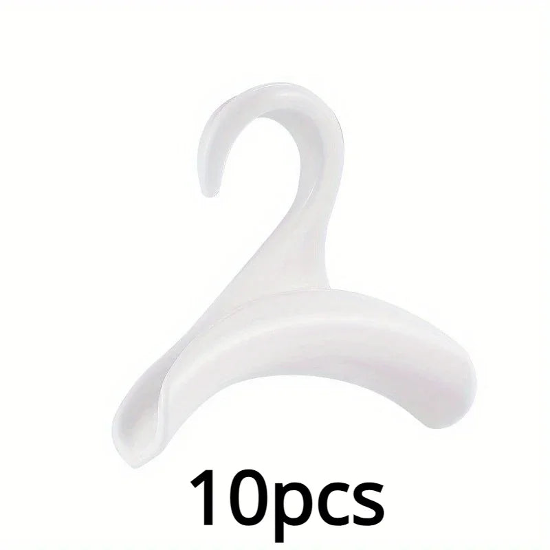 10pc Space-Saving Handbag and Accessory Closet Hooks