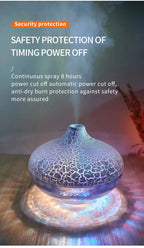 Crystal Crack LED Desktop Humidifier for Home and Bedroom