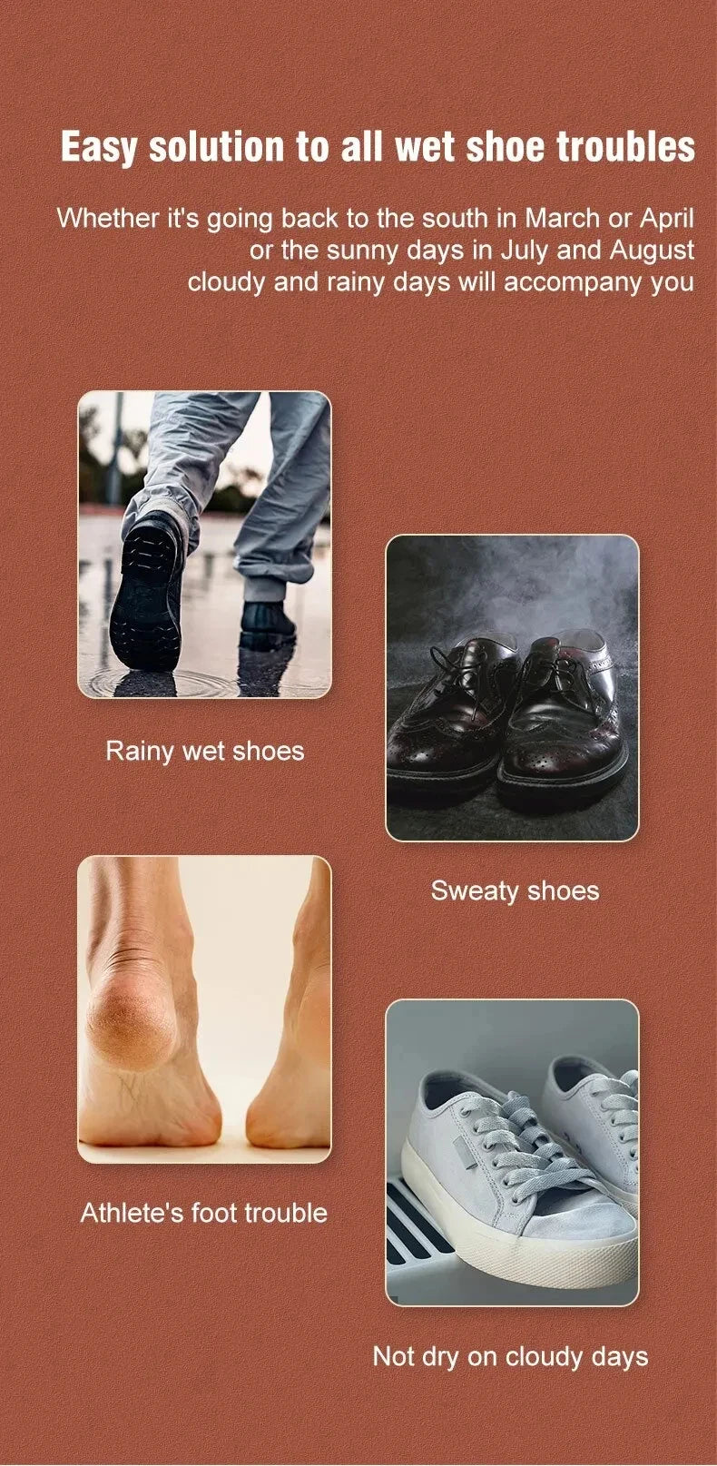 Electric Shoe and Boot Dryer with Deodorizer