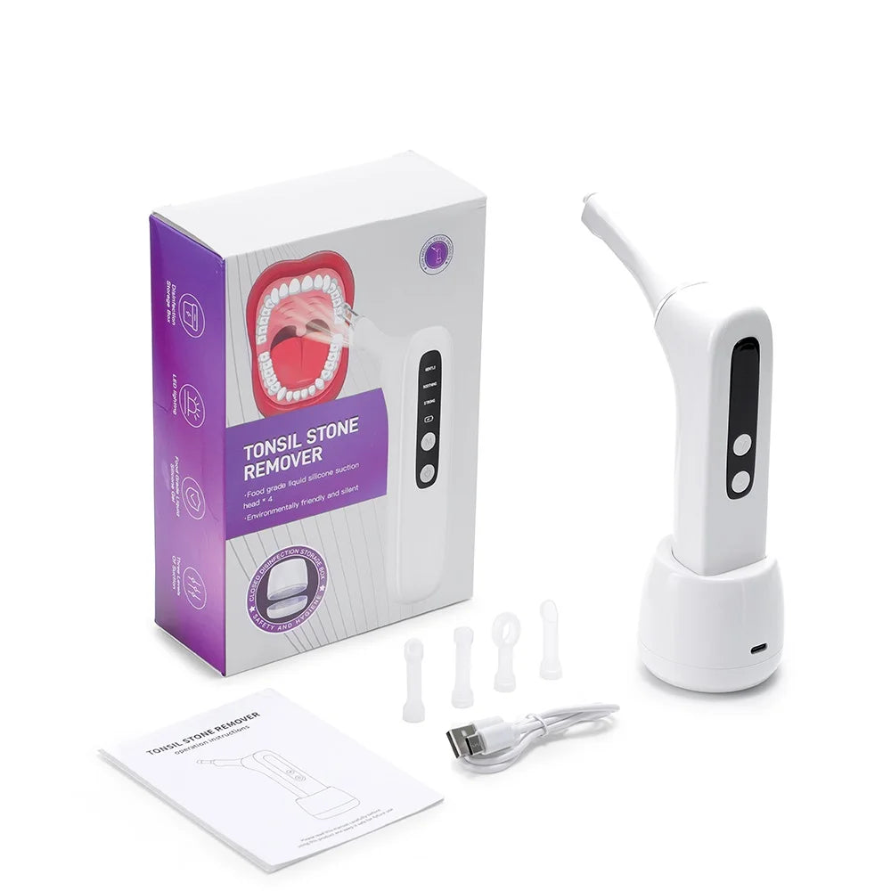 HD Visible Tonsil Stone Remover Vacuum Tool - 24