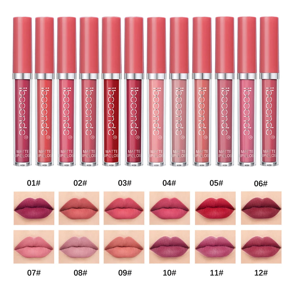 Waterproof Matte Liquid Lipstick - 19