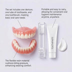 Comfortable Silicone Full Set Dentures for Instant Smile