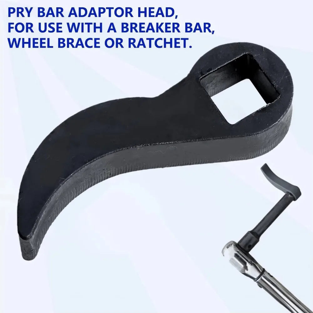 Adjustable Pry Bar Adapter Head for Ratchet Wrench - 6