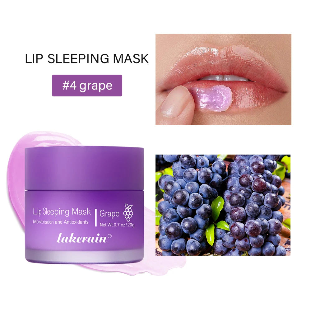 Moisturizing Lip Balm and Sleeping Mask Care Set