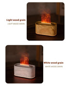 Flame Effect Aromatherapy Humidifier for Home and Bedroom