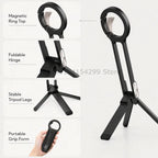 Magnetic Foldable Phone Tripod for Photography and Live Streaming