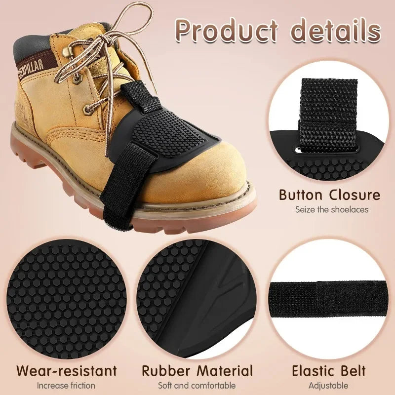 Anti-Slip Motorcycle Gear Shift Boot Protector Pad