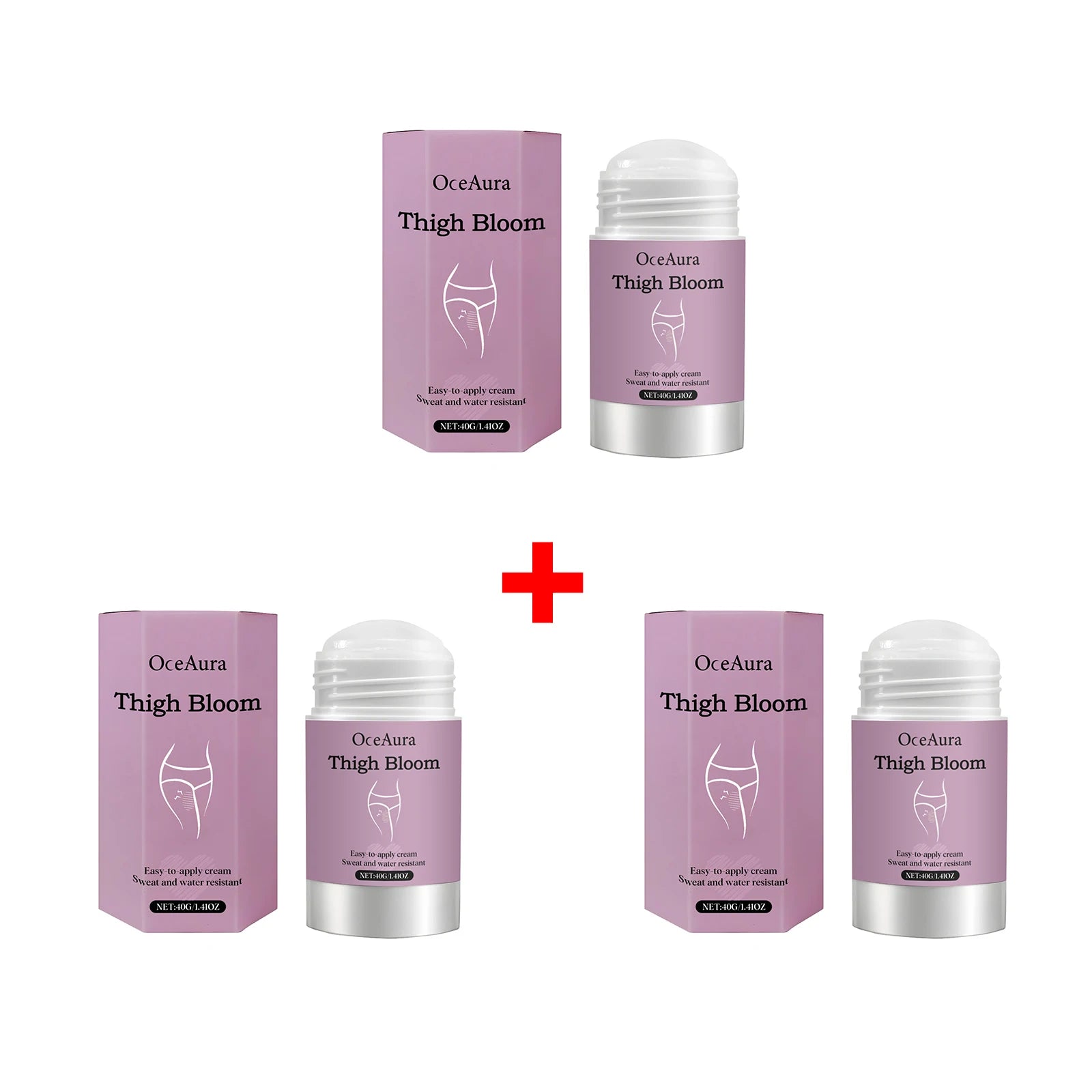 Anti-Chafe Thigh Balm Stick for Friction Prevention - 15