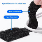 Reusable Adhesive Cable Management Straps