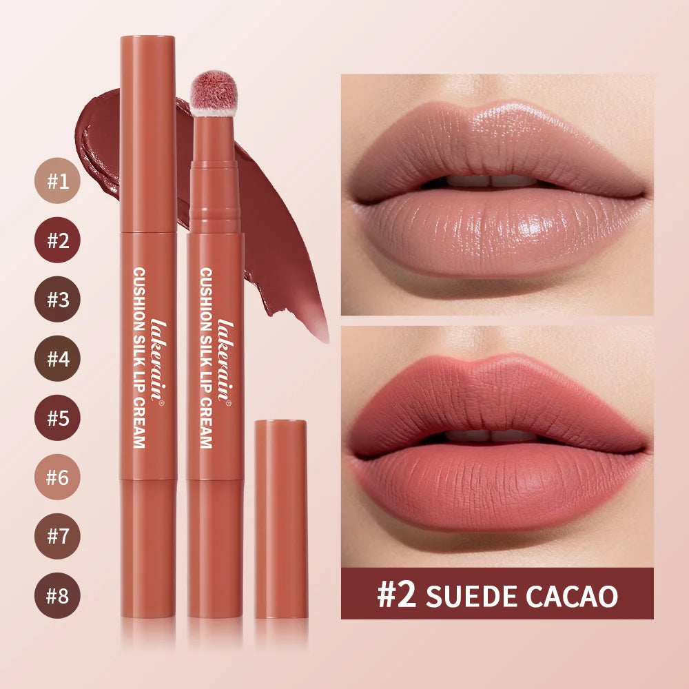 2-in-1 Waterproof Air Cushion Lip Cream and Blush - 2