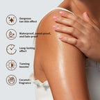 Sunless Tanning Body Lotion for Deep Bronze Glow